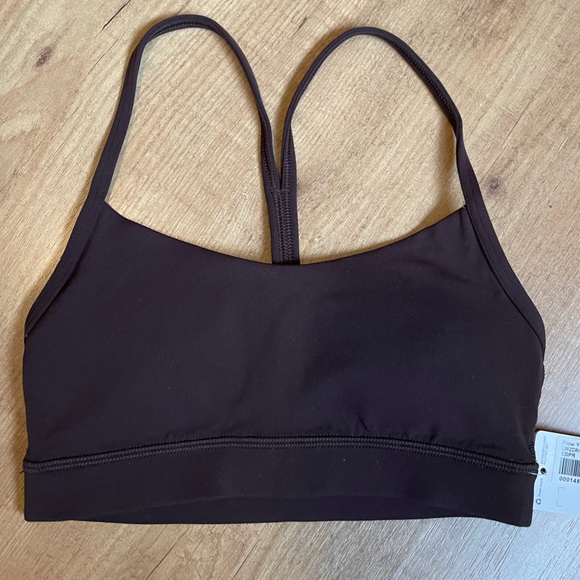 lululemon athletica Other - BNWT lululemon Flow Y Bra Nulu Size 2 in Espresso Brown